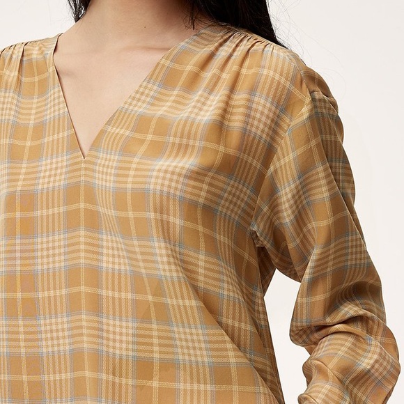 Aritzia Silk Blouse - Picture 1 of 2